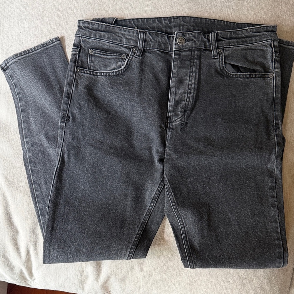 Ksubi Dark Gray Straight Men's Jeans